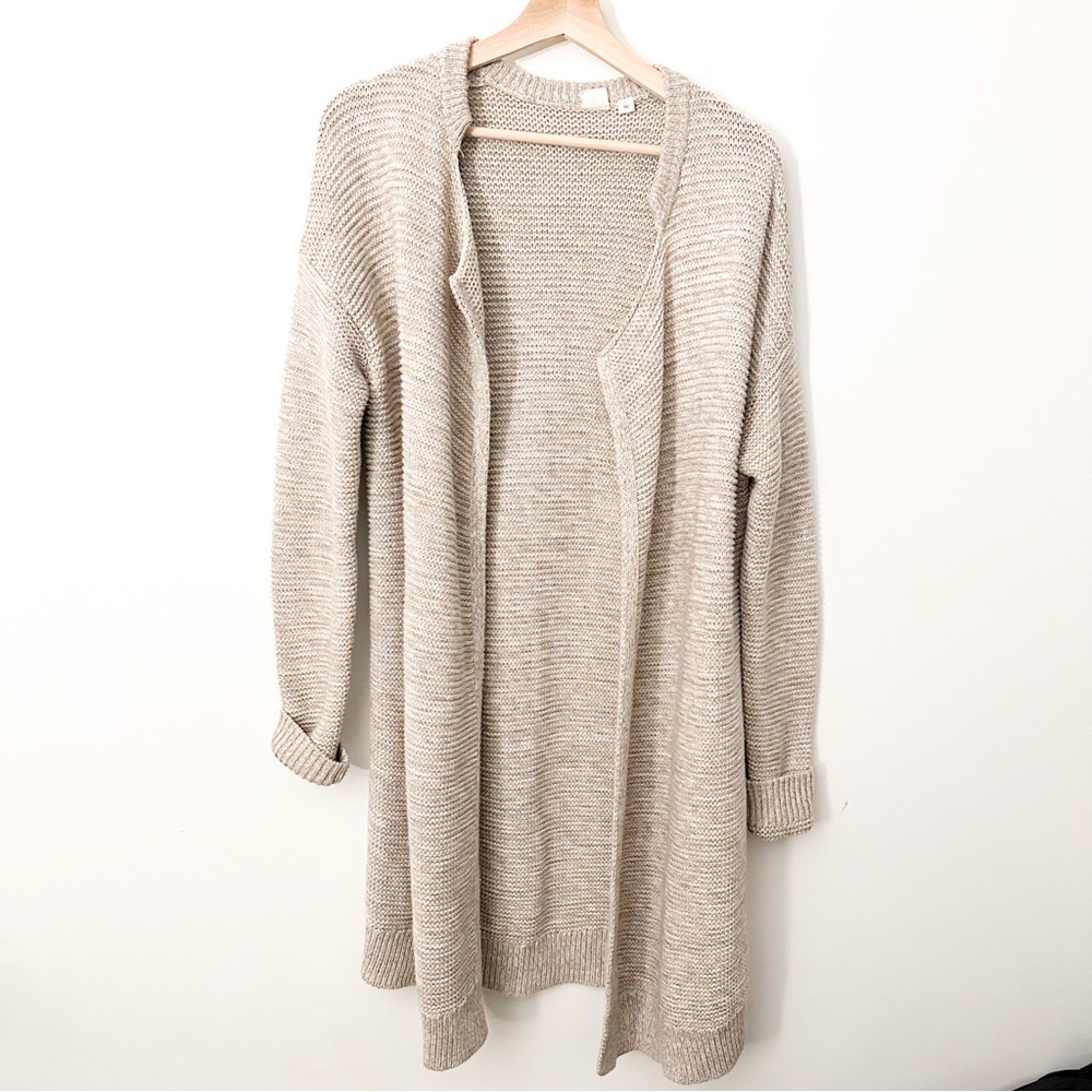 ⭐️ GAP | Cream Knit Open-Front Cardigan